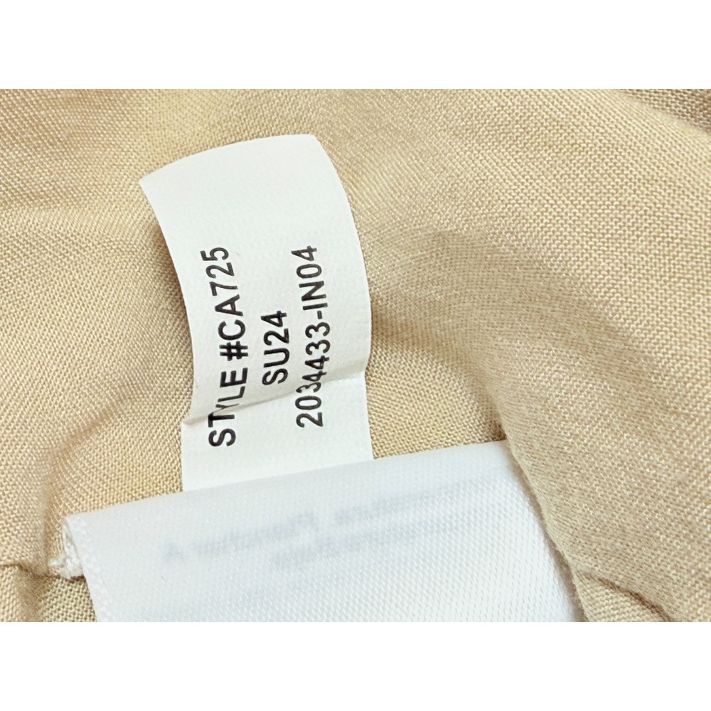 J. Crew Sz 4 Mini Bubble-Hem Skirt in Cotton Poplin in tan $98 - Picture 7 of 10